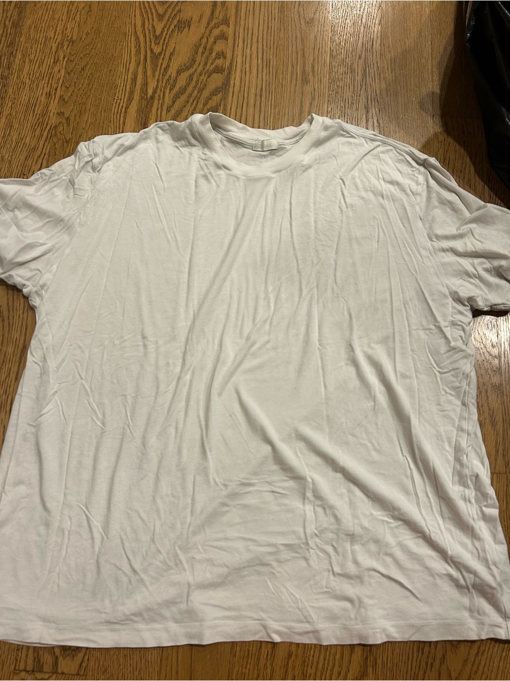 SKIMS Men's White Crew Short Sleeve Tee